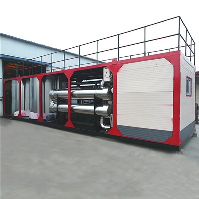 Polymermodifierad asfaltanläggning